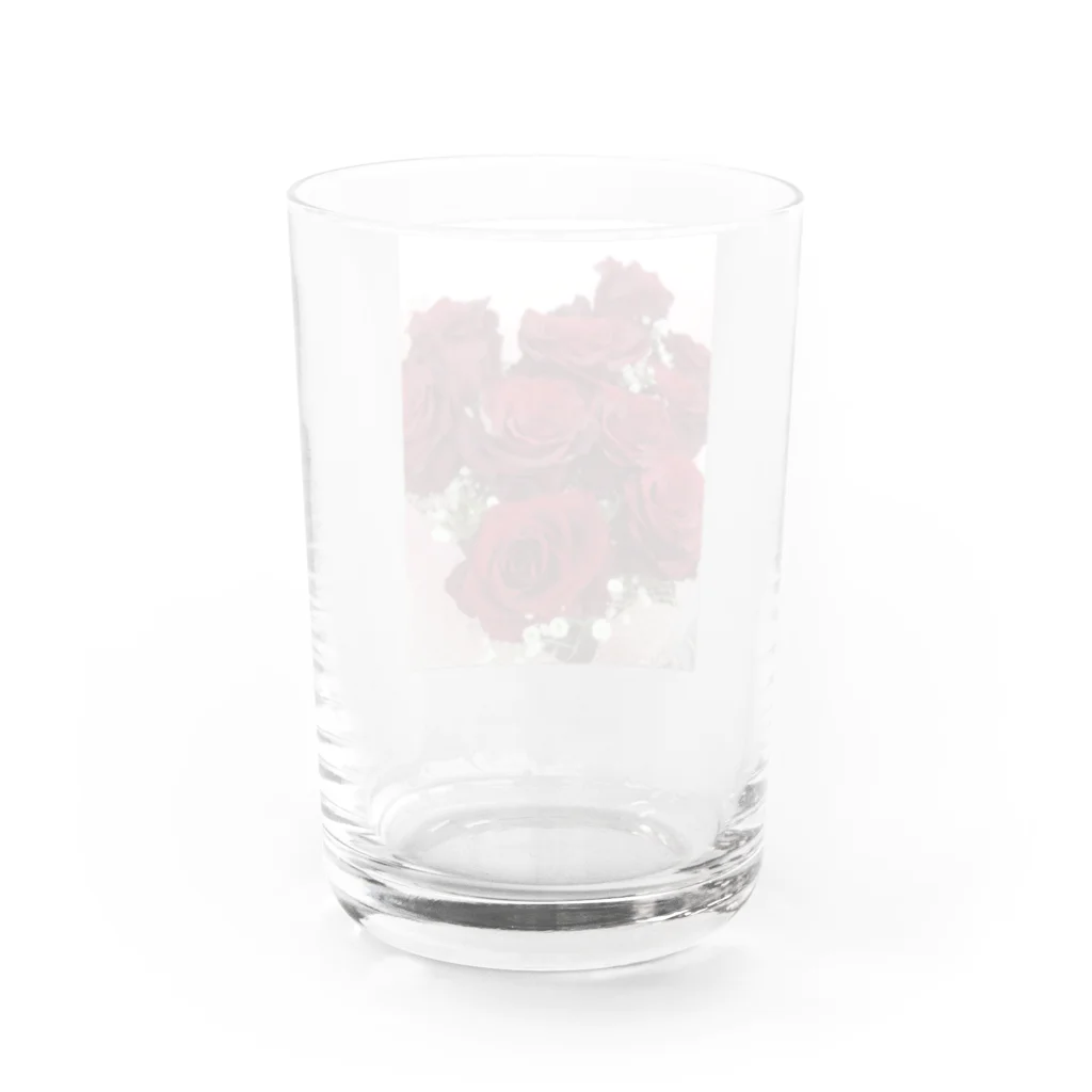 nana05の薔薇 Water Glass :back