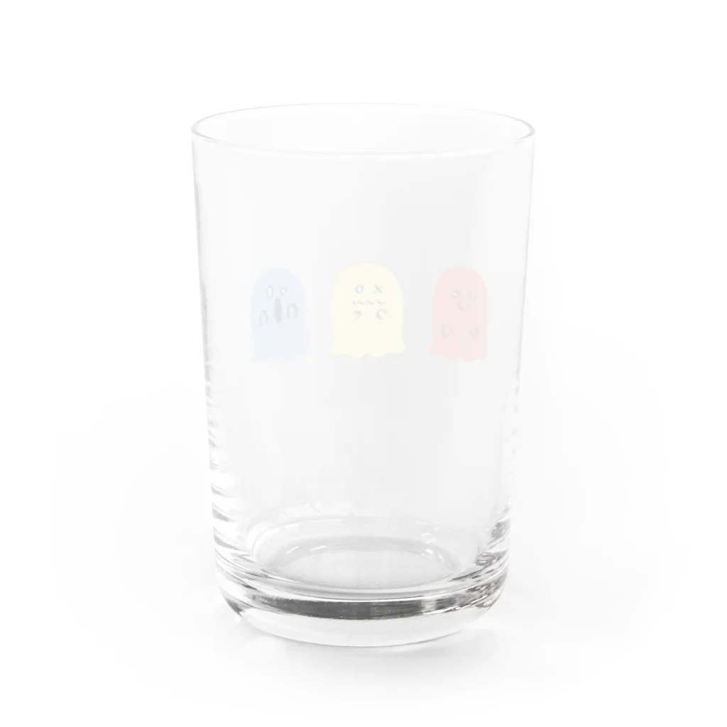 おちえるーむのおばけ三兄弟 Water Glass :back