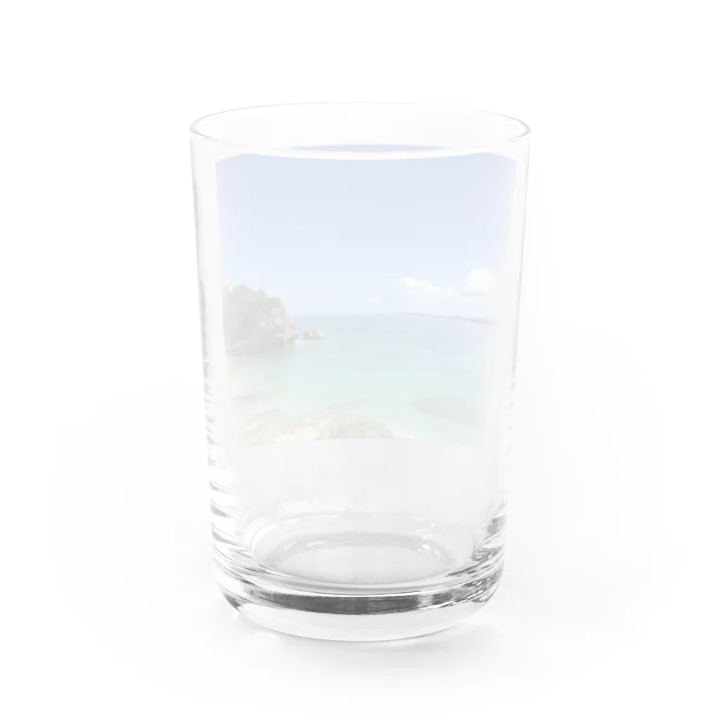 ken_nogiの沖縄の海 Water Glass :back