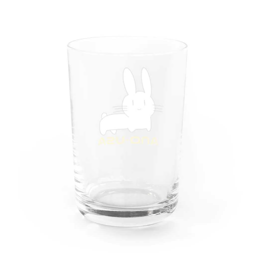 梨子のANO-USA Water Glass :back