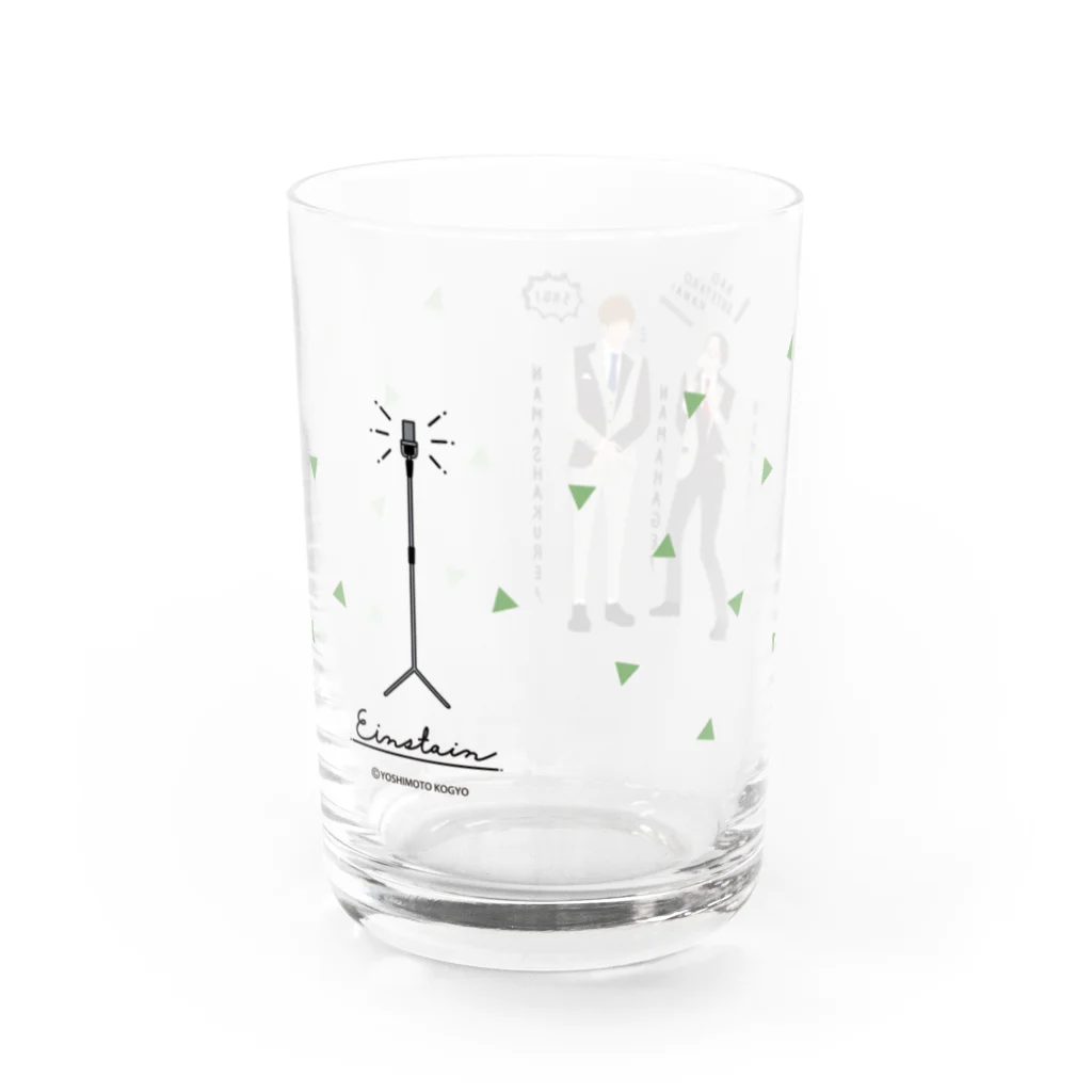 よしもと芸人オフィシャルショップのzakkaYOSHIMOTO アインシュタイン Water Glass :back