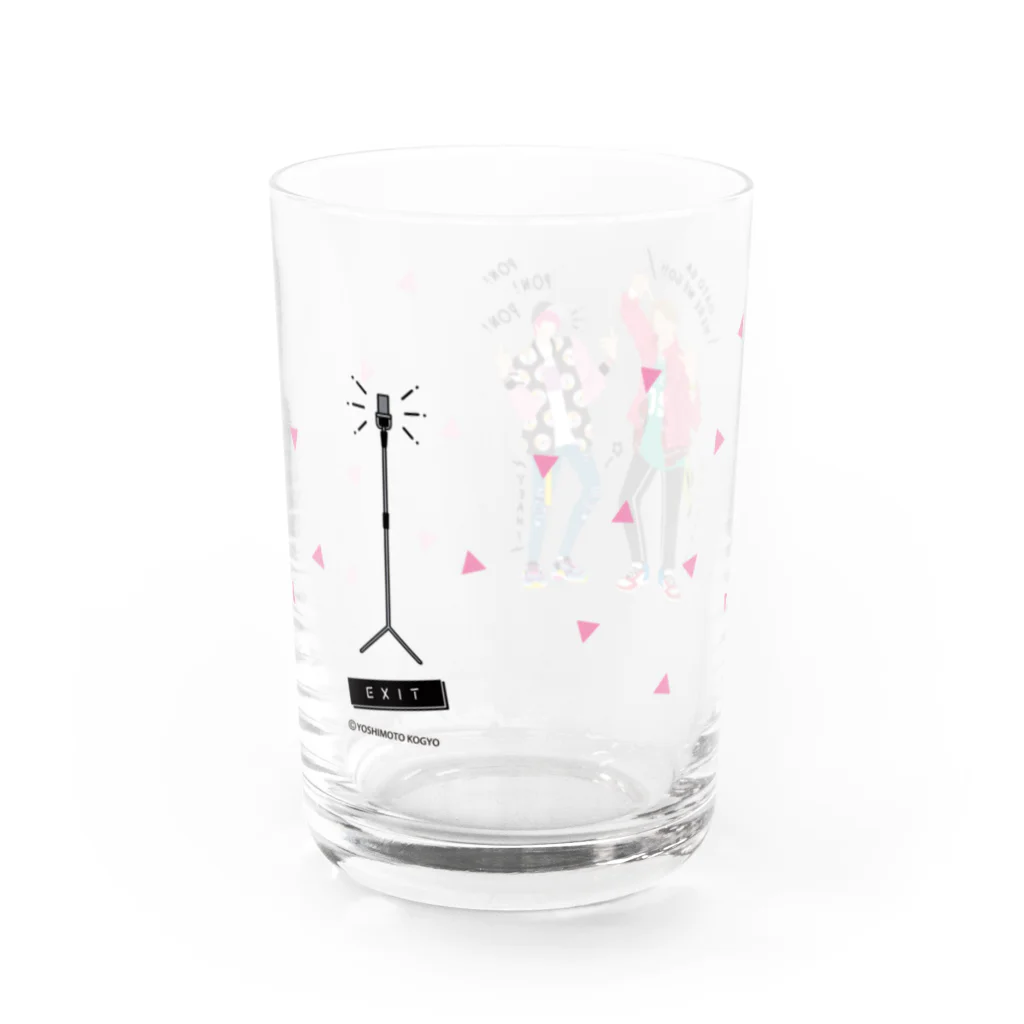 よしもと芸人オフィシャルショップのzakkaYOSHIMOTO　EXIT Water Glass :back