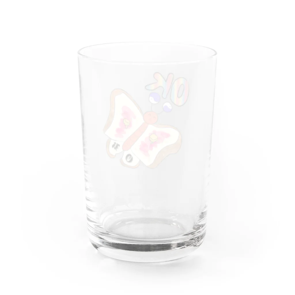 Mamey的甜蜜小店のButter Fly Water Glass :back
