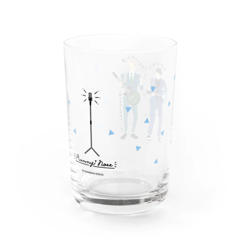 よしもと芸人オフィシャルショップのzakkaYOSHIMOTO ラニーノーズ Water Glass :back