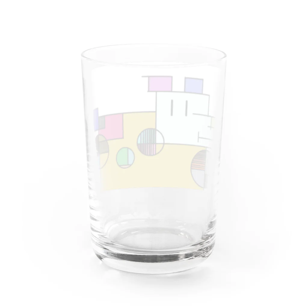 ねむおやのざっしゅいぬ Water Glass :back