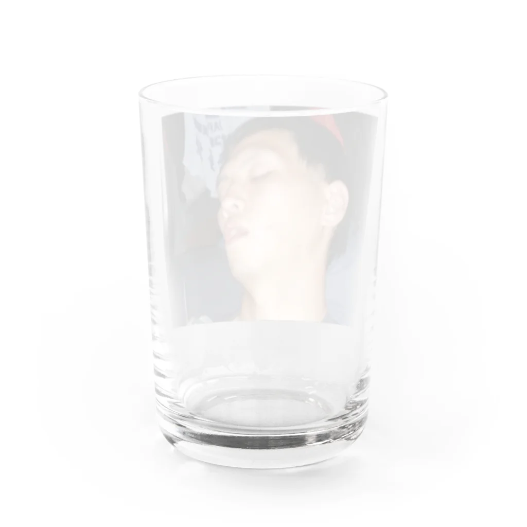 元祖　番田屋のオヤスミバンダムプロ Water Glass :back