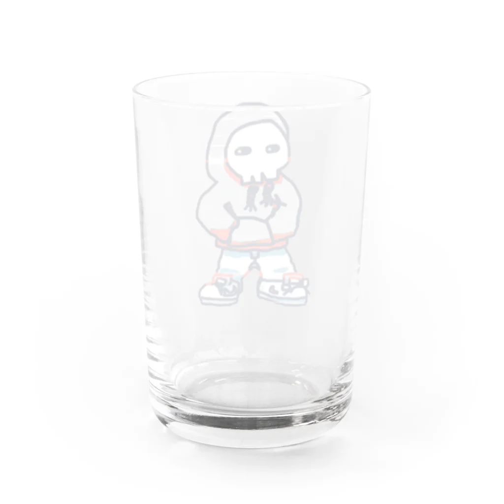 POGSのパーカードクロくん(GB) Water Glass :back