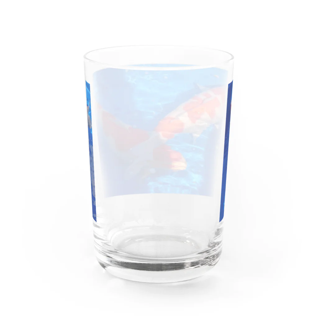 ちいるーむのにしきごい Water Glass :back