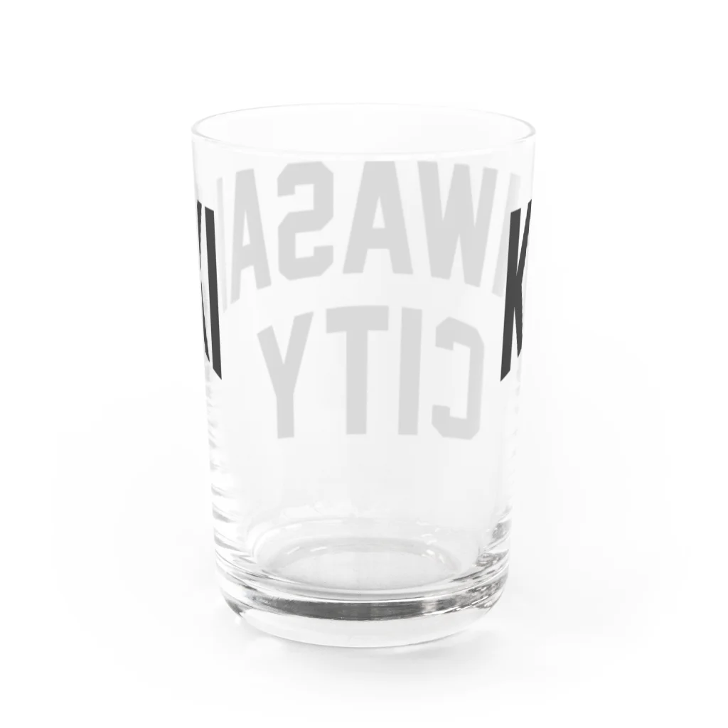 JIMOTOE Wear Local Japanのkawasaki CITY　川崎ファッション　アイテム Water Glass :back