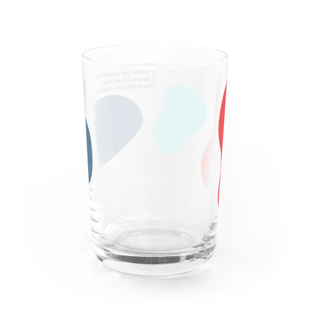 koo2のSummer vacation. Water Glass :back