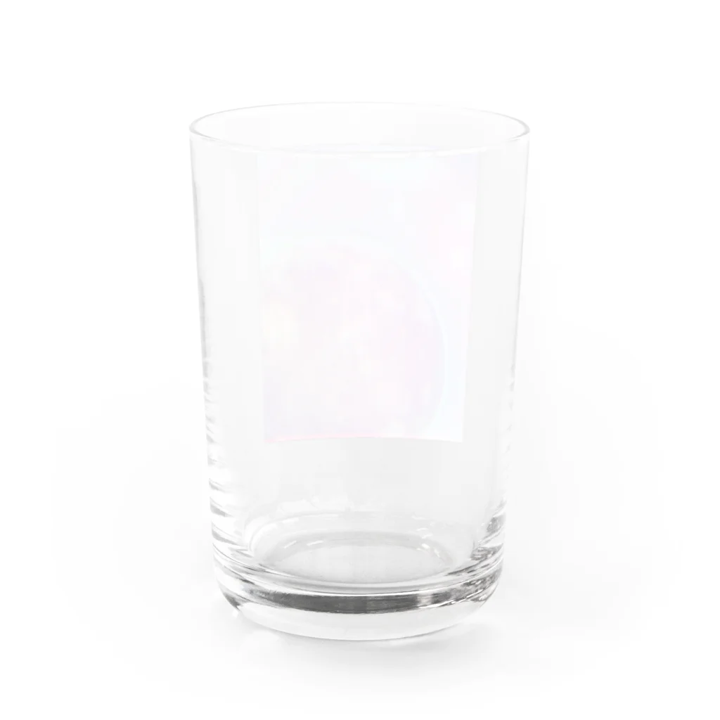 ふわり＊曼荼羅アートのlemuria Water Glass :back