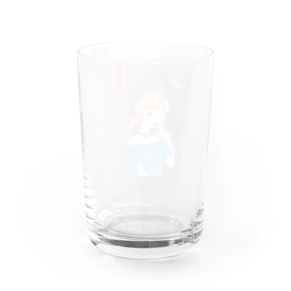 たこ虎しろちゃんのIce Water Glass :back