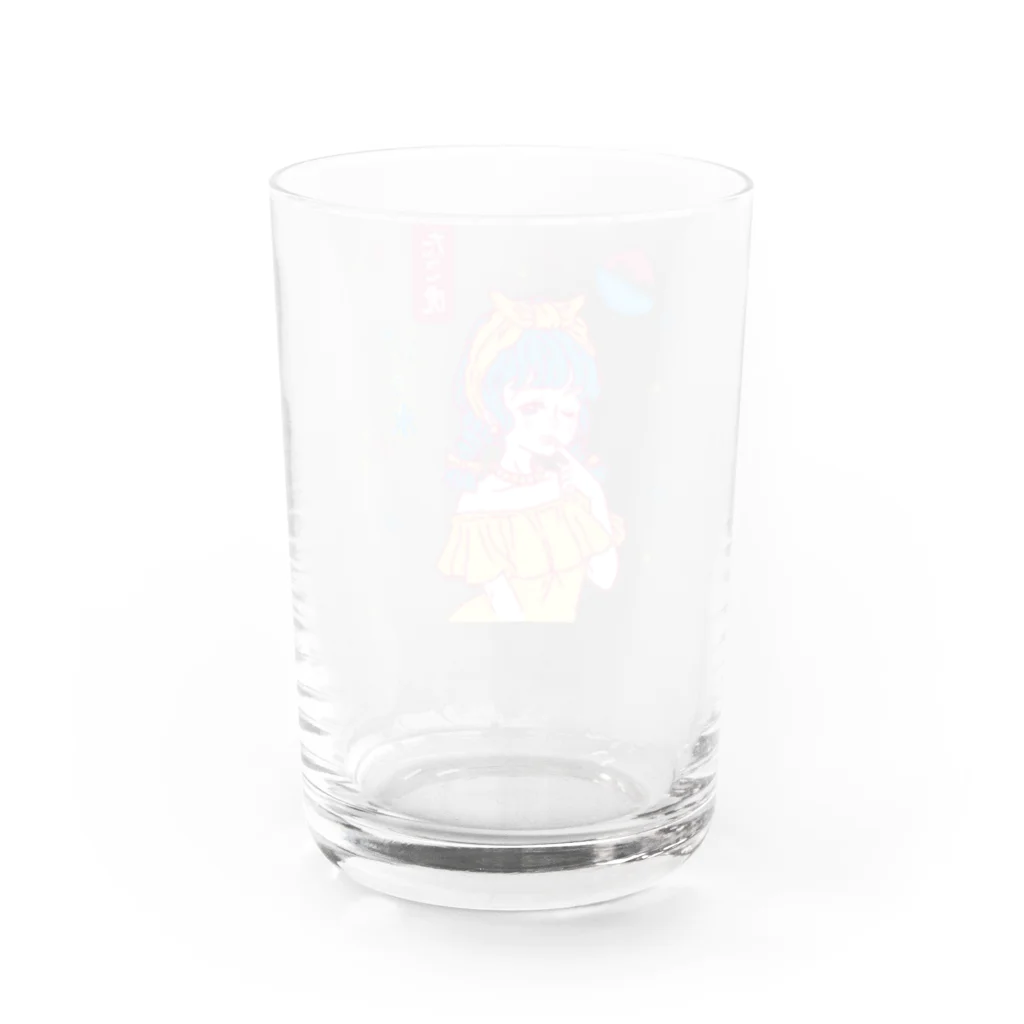 たこ虎しろちゃんのIce Water Glass :back