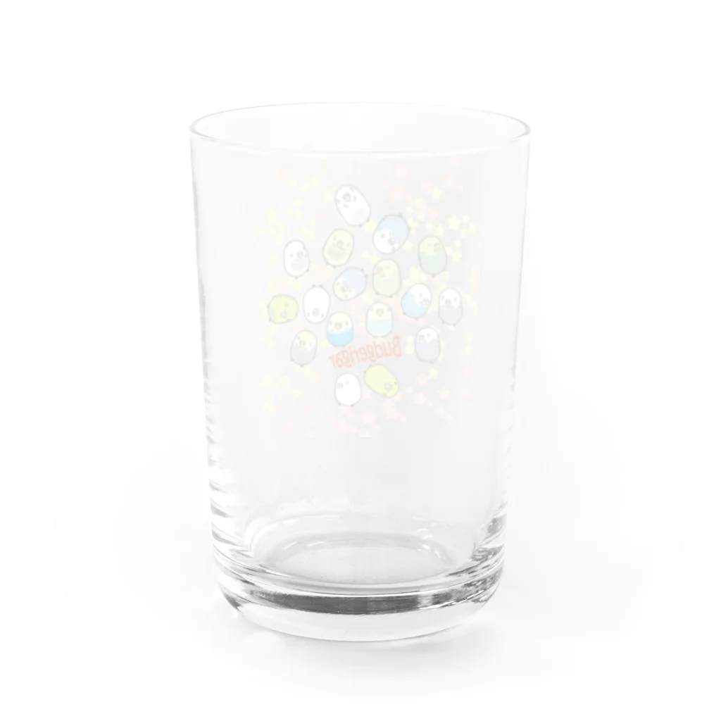 riruka03orzの密セキセイインコ Water Glass :back