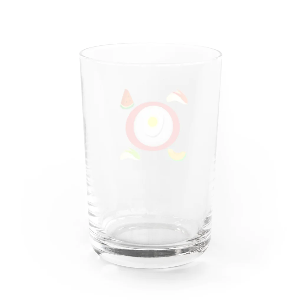 Danke Shoot Coffeeの盛岡冷麺四季報 Water Glass :back