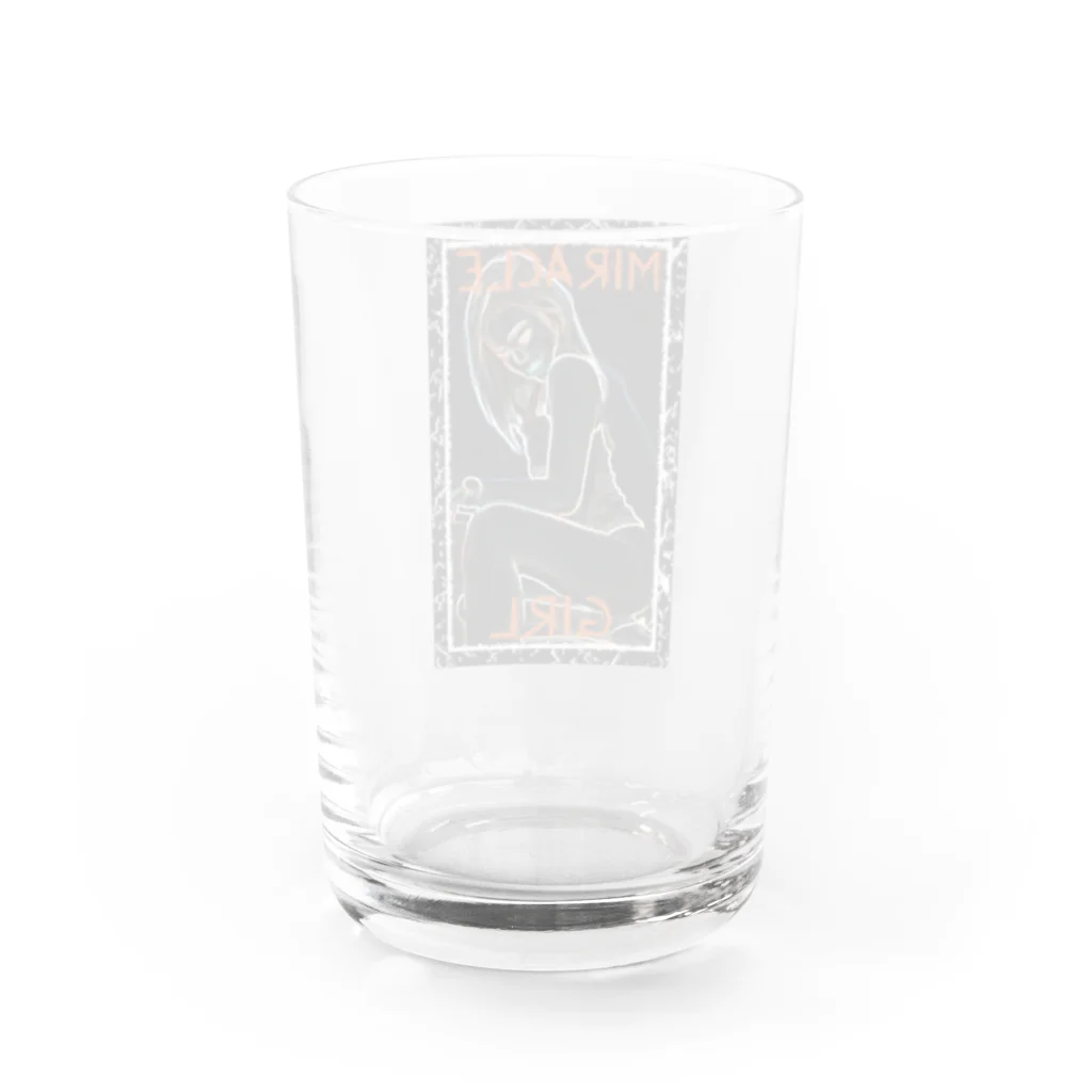 ミラクルガール（MiracleGirl）のMiraclegirl_2 Water Glass :back