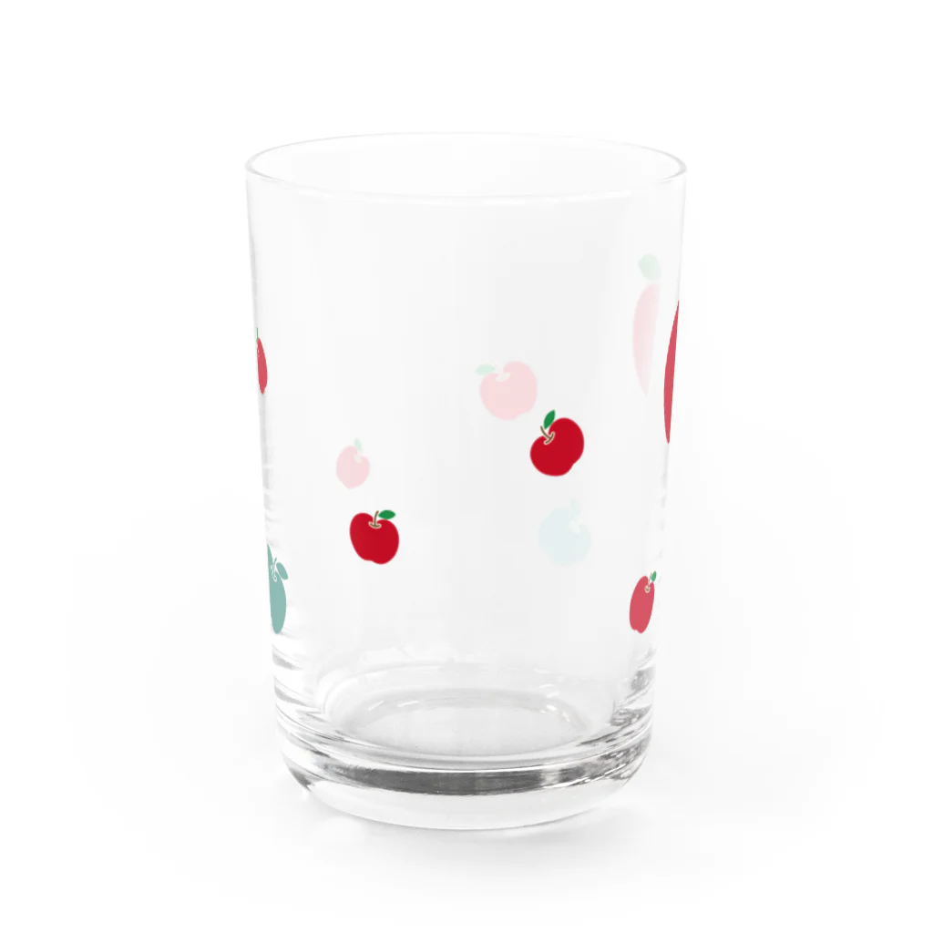 あずきいろのりんごのグラス Water Glass :back