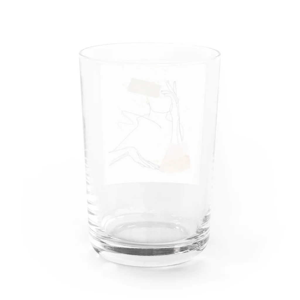 七海のnagame Water Glass :back