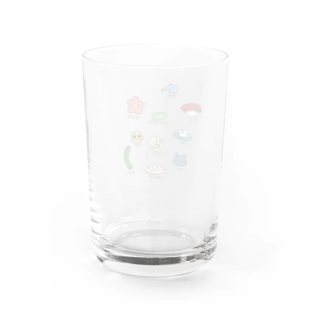Kanshadoのミトコンドリア Water Glass :back
