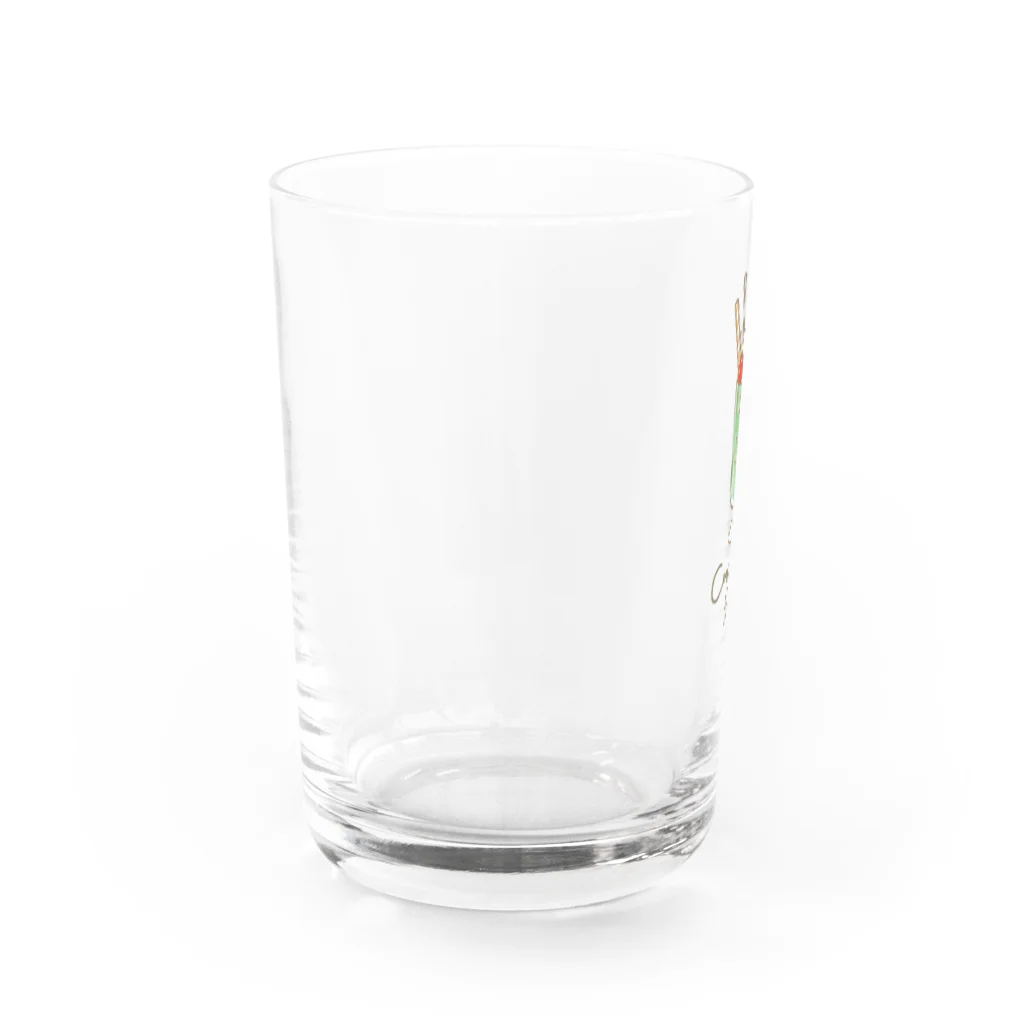 March5 SHOPのCREAM SODA GLASS Water Glass :back