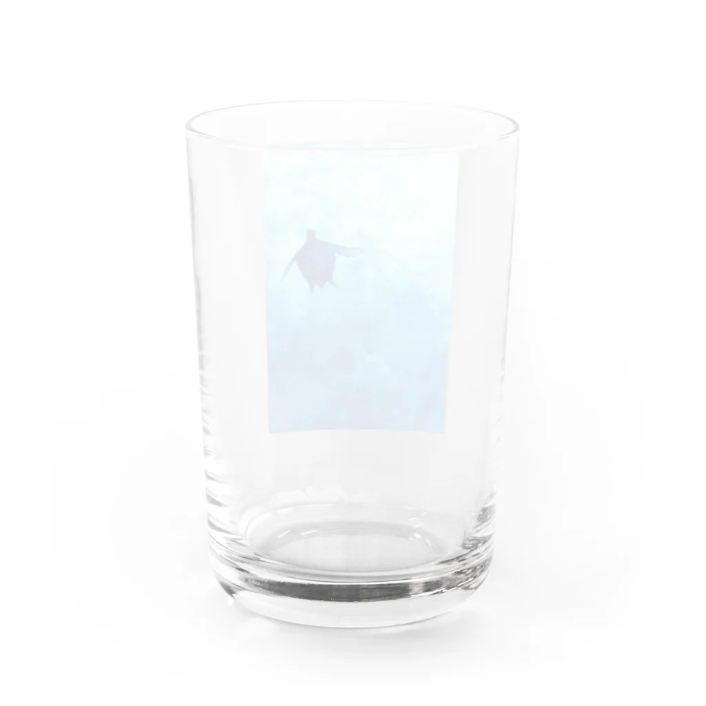 okanoxnekoの楽園　うみがめ Water Glass :back