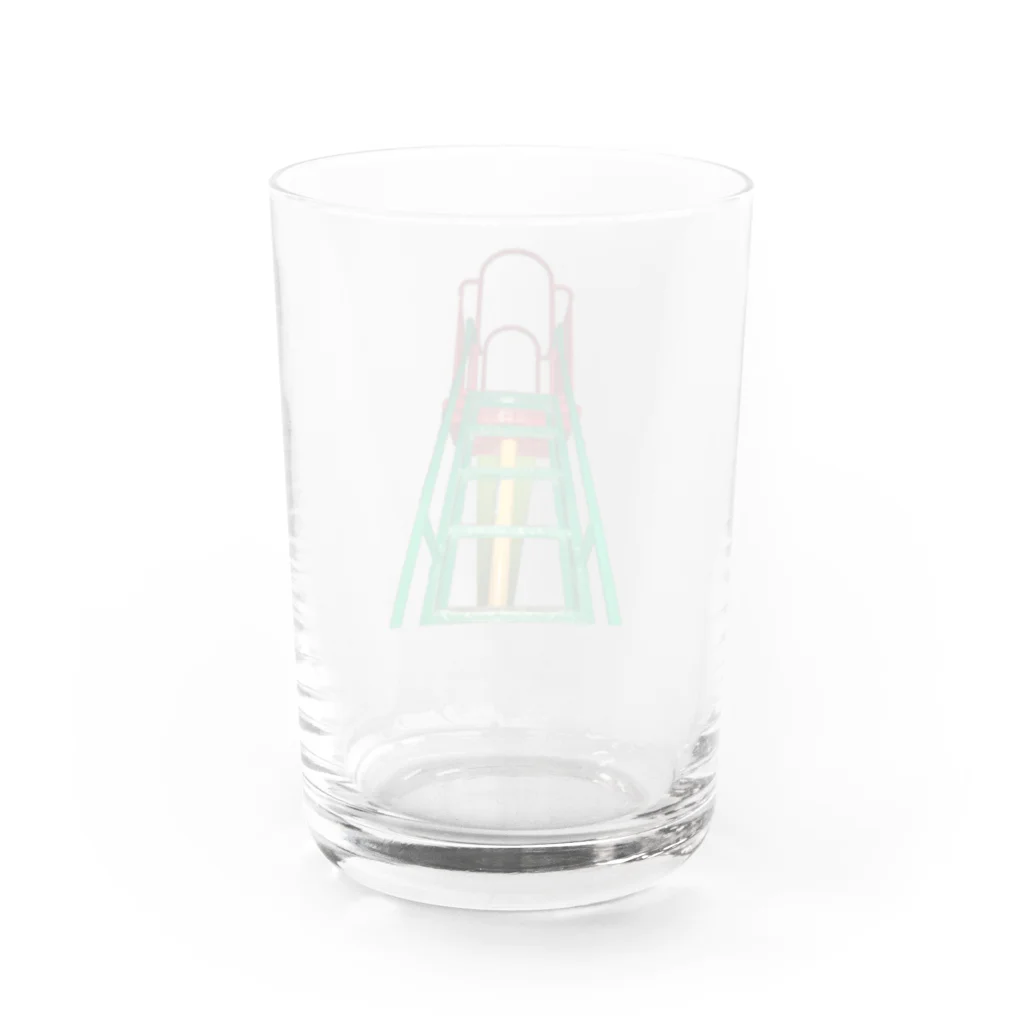 うてろの遊具〈滑り台〉 Water Glass :back