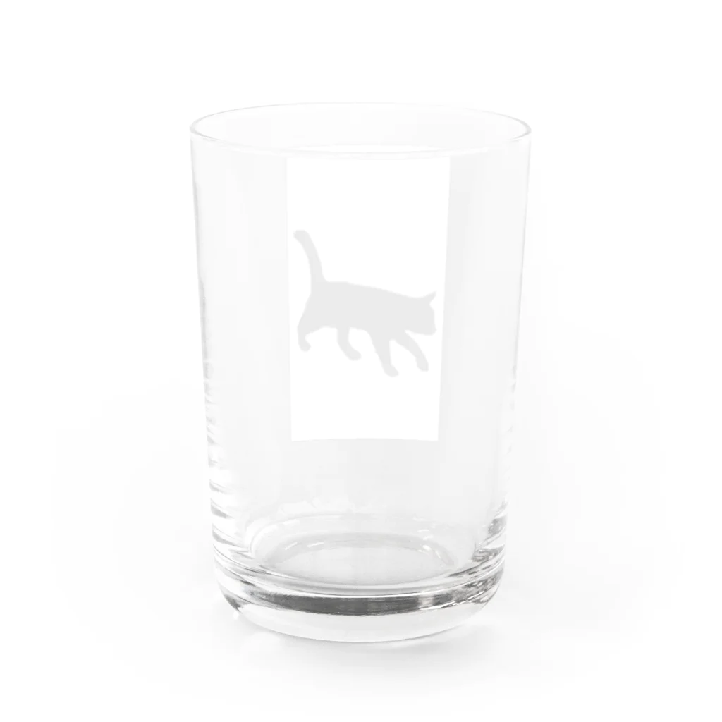 ラ ベル メールのにゃんこ Water Glass :back