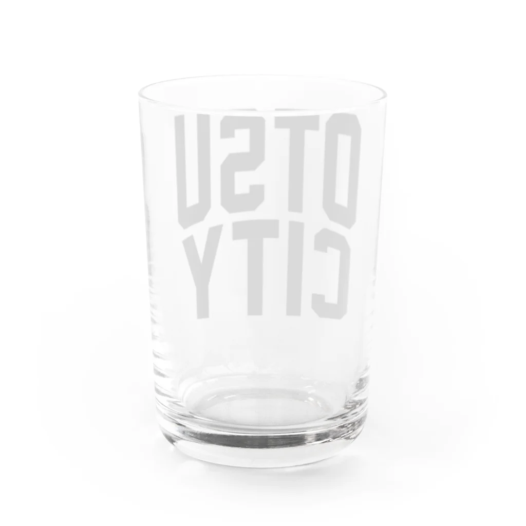 JIMOTO Wear Local Japanのotsu city　大津ファッション　アイテム Water Glass :back