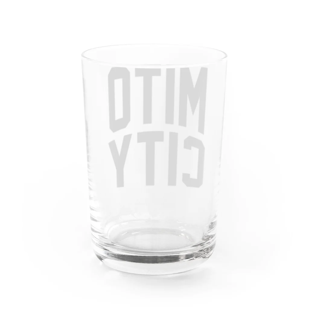 JIMOTOE Wear Local Japanのmito city　水戸ファッション　アイテム Water Glass :back