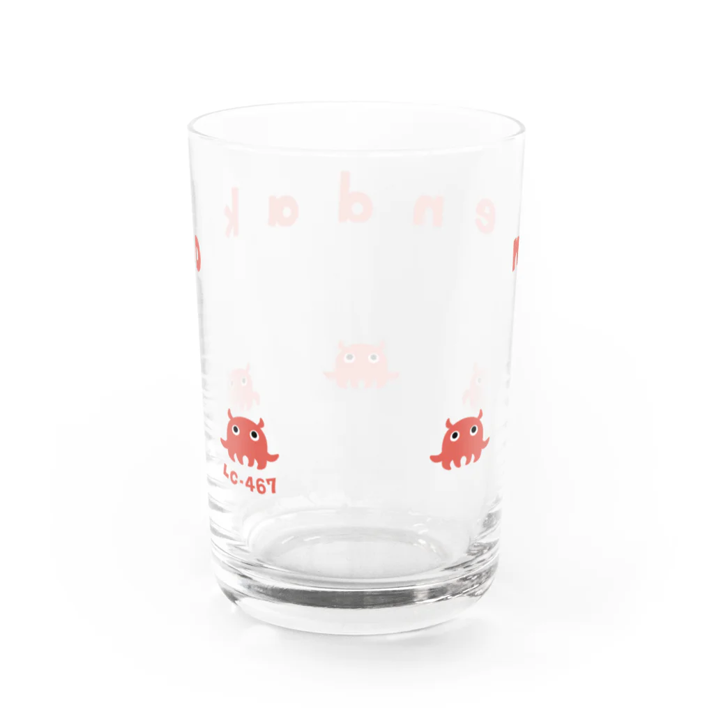 lollipop cowboyのメンダコ Water Glass :back