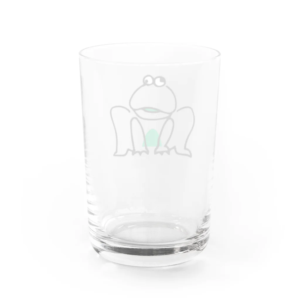 カエルの日常のカエルの日常 Water Glass :back