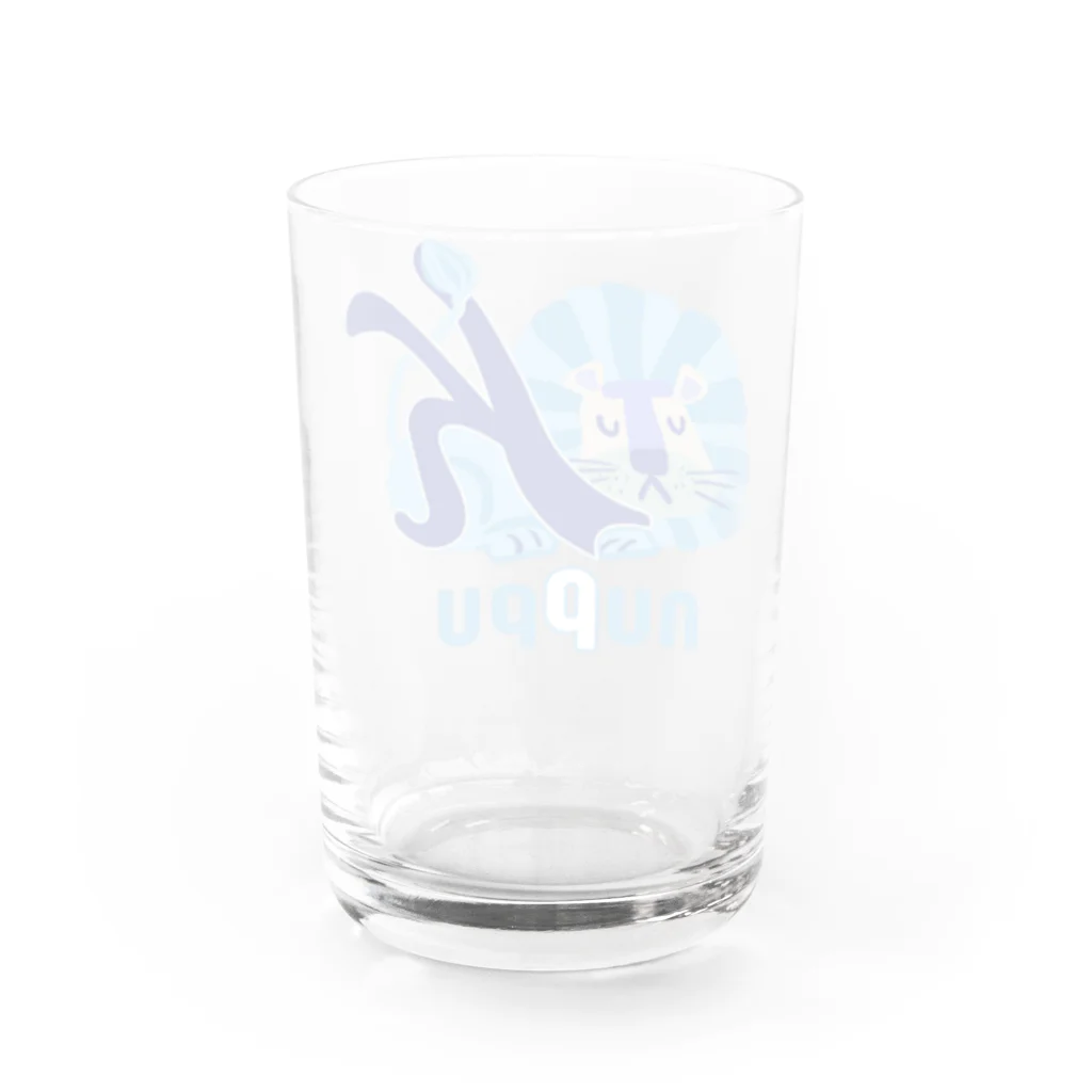 nuppuのライオン King Water Glass :back