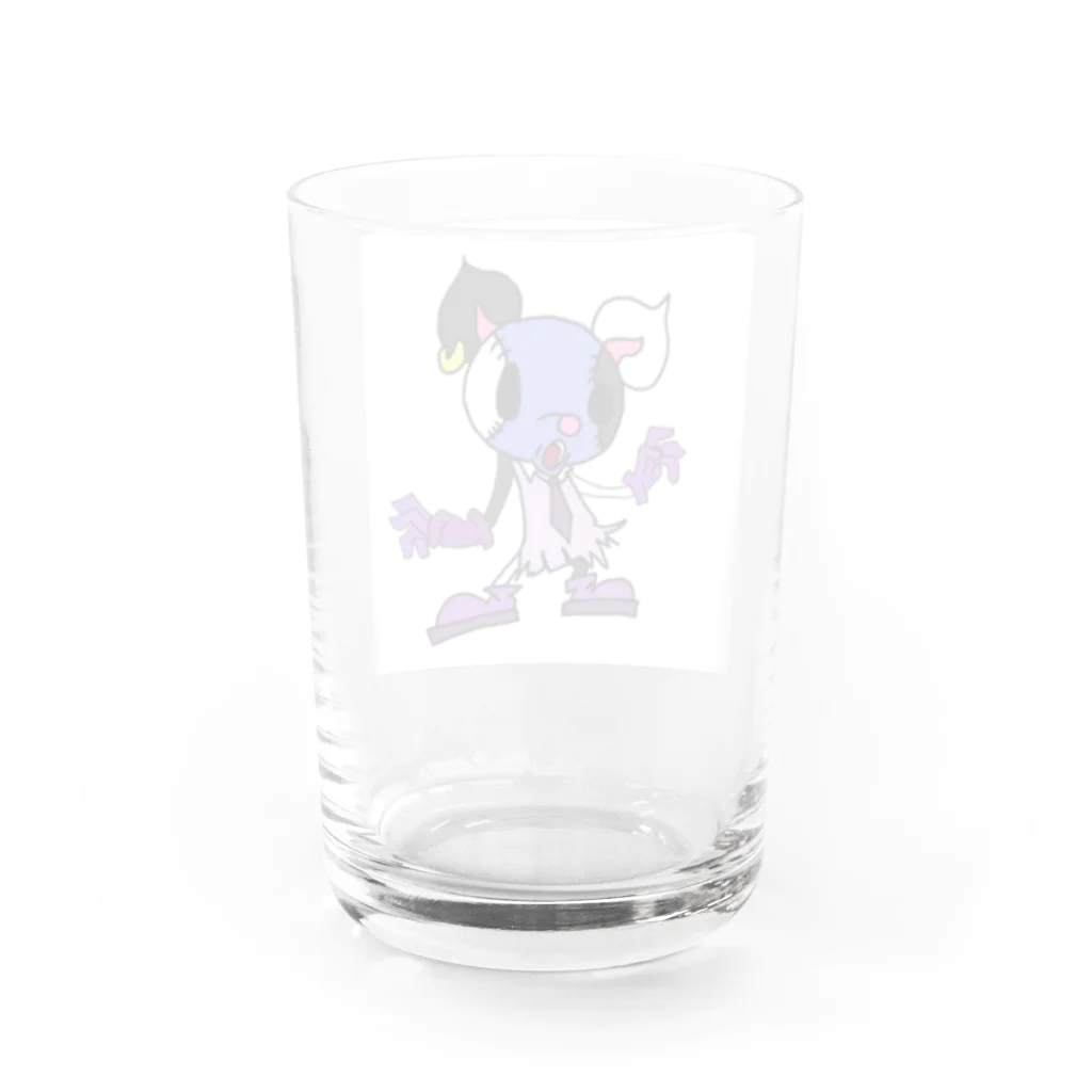 ネズミ🐁🐀🐆17liveのねずみのH【1】 Water Glass :back