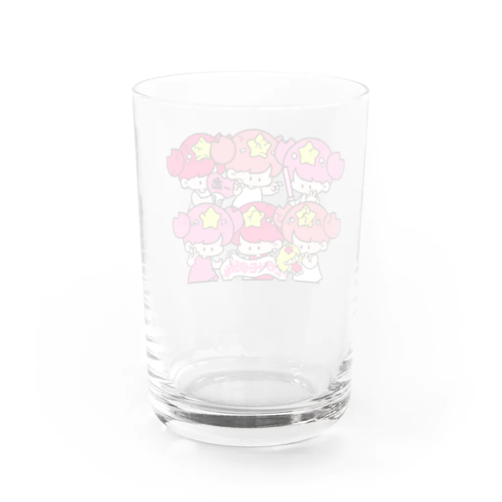 かに座のしゅうごう Water Glass :back