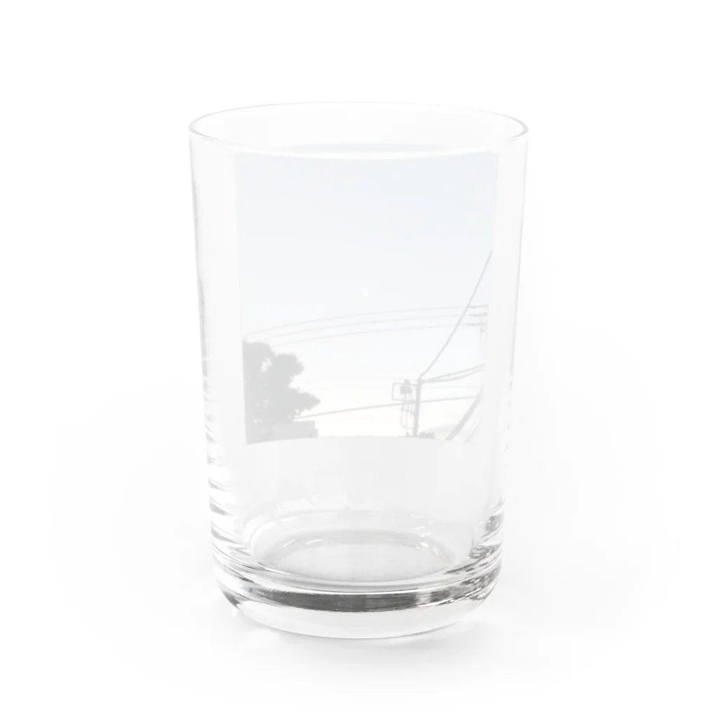 the Waning Moonのthe Waning Moon  Water Glass :back