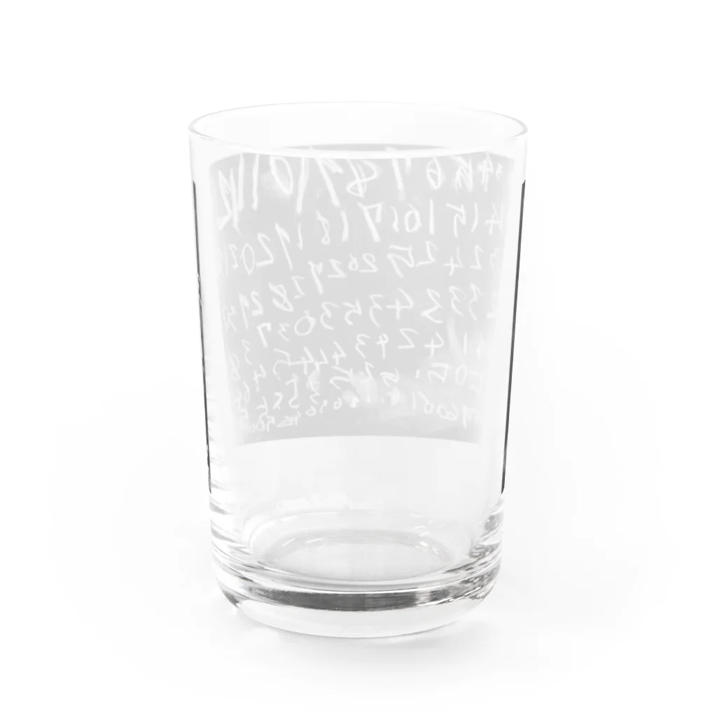 稲藁商店の1234 Water Glass :back