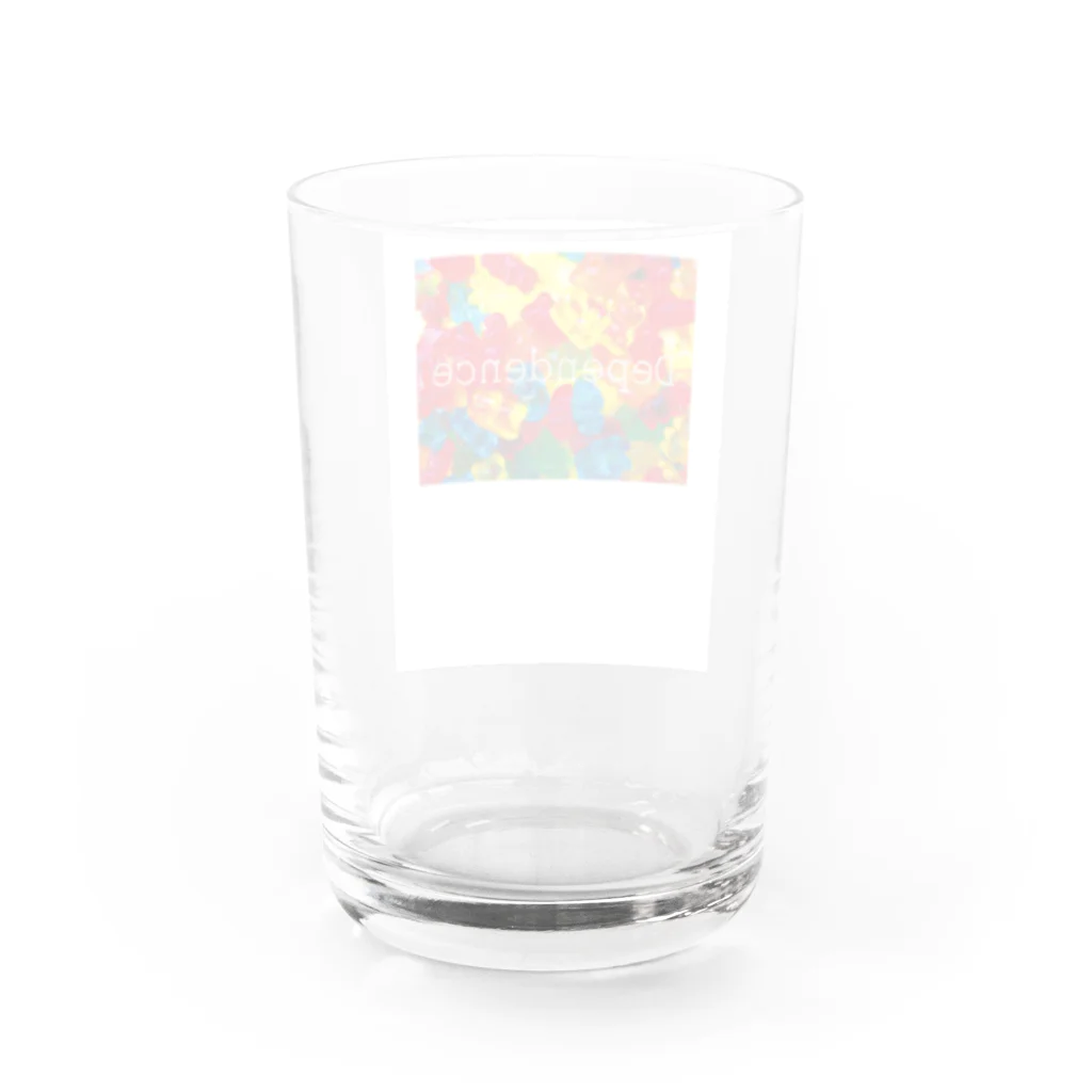 さんどのおやつ。の Dependence Water Glass :back