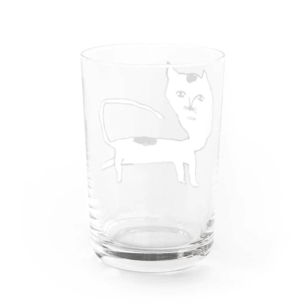 室井雑貨屋の猫 Water Glass :back