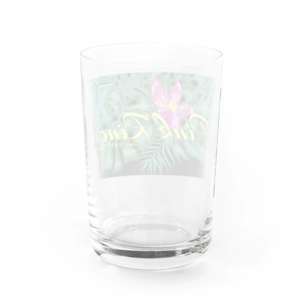 【Pink Rine】の【Pink Rine】オリジナル Water Glass :back