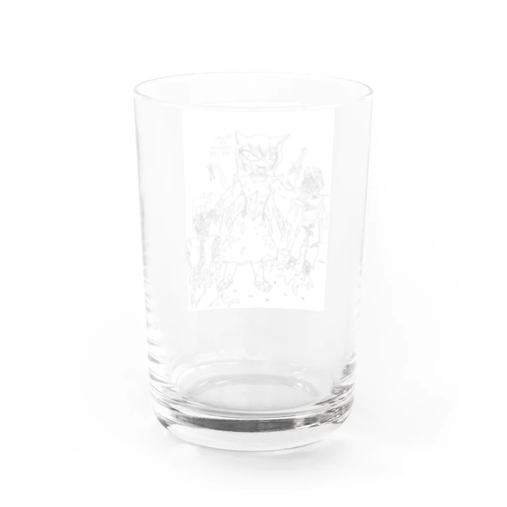 FORGOTTEN NIGHTMAREの"Payment due is Today" Water Glass :back