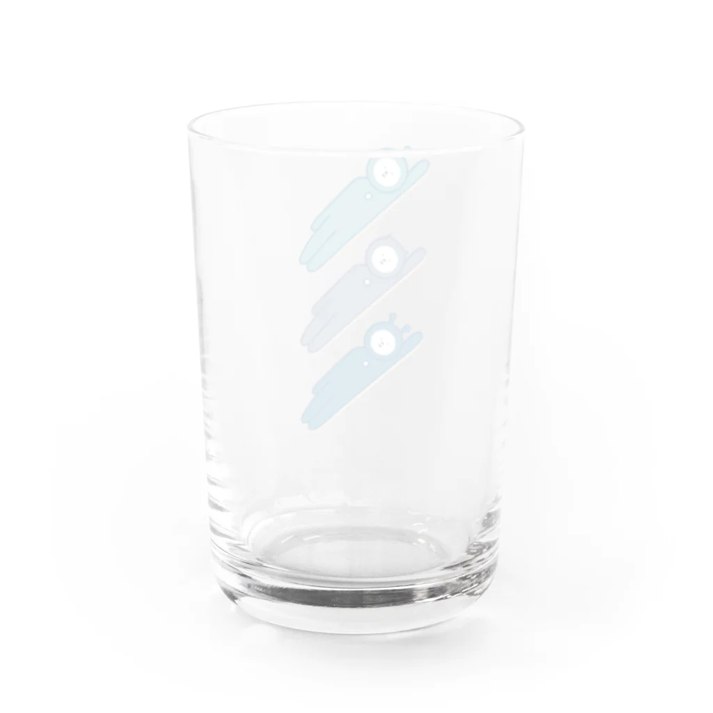 azuzuzuの宇宙にいくねこ Water Glass :back