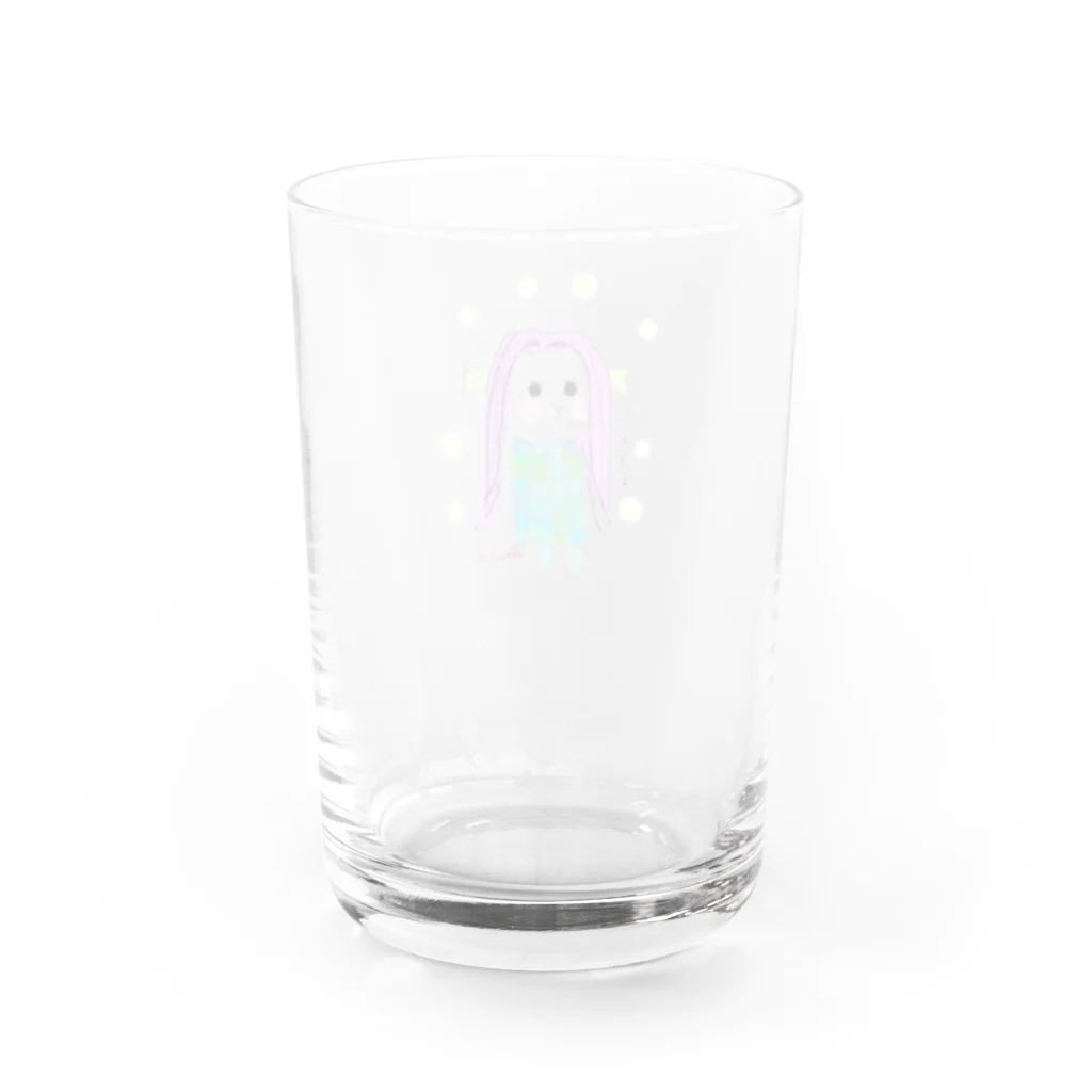 Tommyのとみびえ Water Glass :back