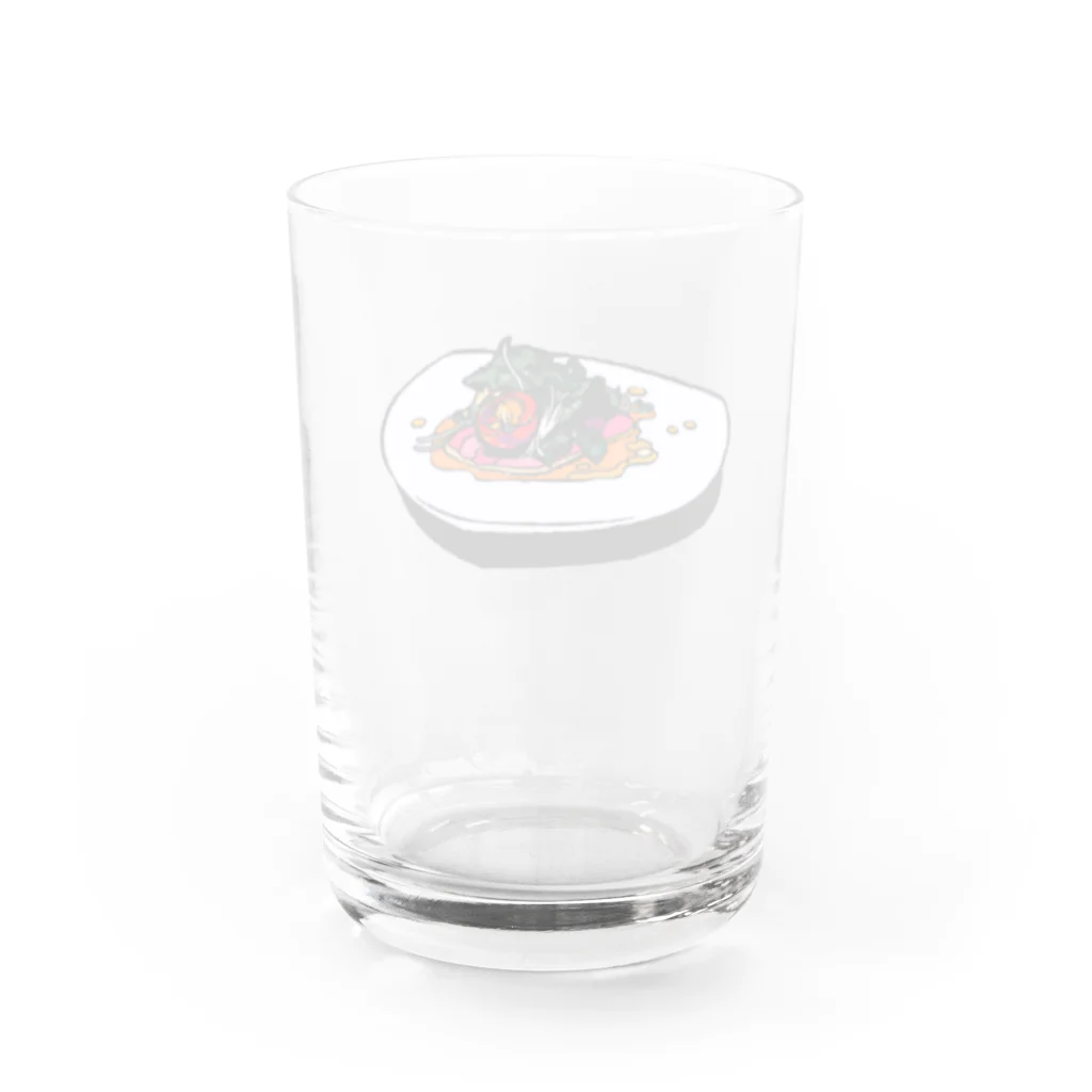 ときどきサボタージュのSALAD Water Glass :back