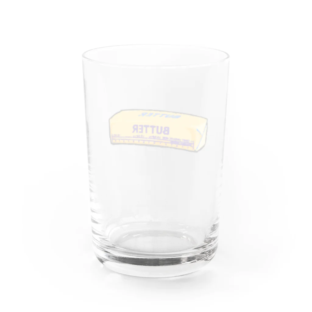 ときどきサボタージュのBUTTER Water Glass :back