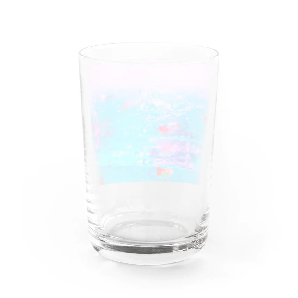 NEON LIGHT STARSの透明金魚 Water Glass :back