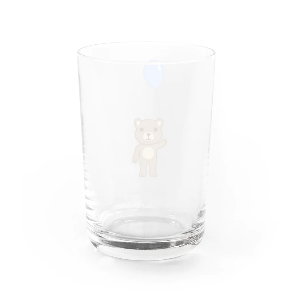 GREAT 7のクマ Water Glass :back