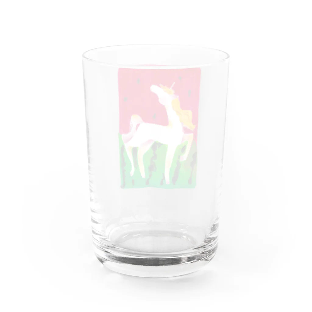 unicorn2018のu147 Water Glass :back