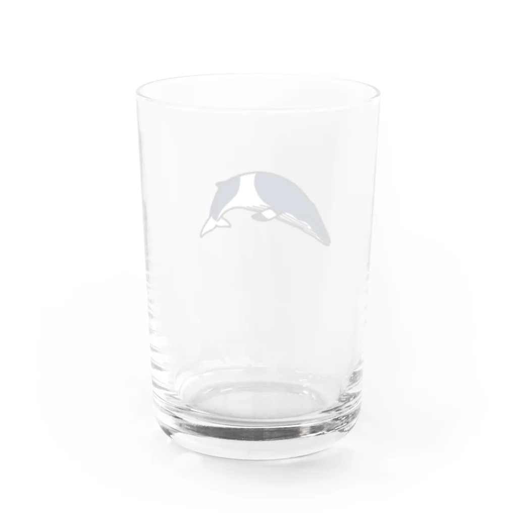 クジラの雑貨屋さん。のミンククジラ・グラス グラス反対面