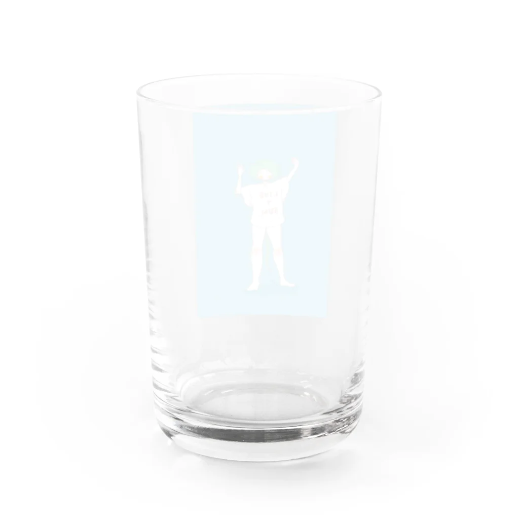 193＠10/7〜個展の『LIVE T SUKI』ライブTのねこぱんちゃん Water Glass :back