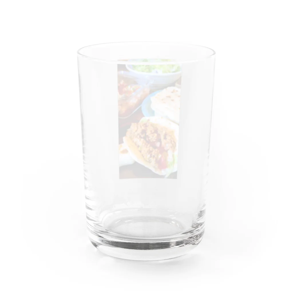 haruのタコス Water Glass :back